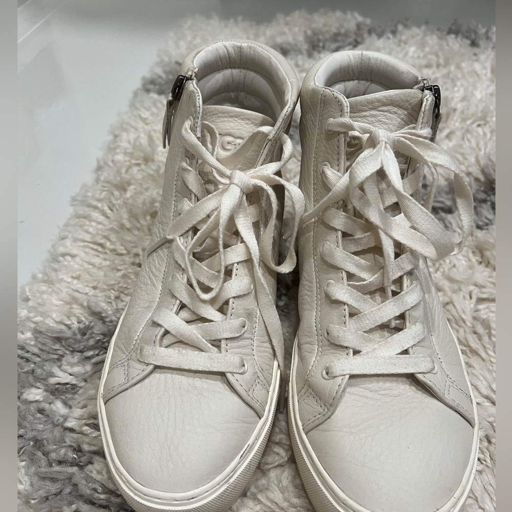 Leather Ugg Sneakers Size 8